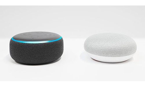 Alexa and Google Assistant devices
